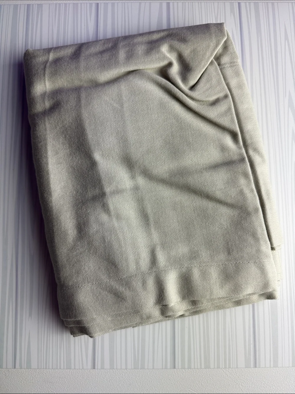 Vintage Springmaid Brushed Twill Drapes Valance Tarragon Curtains 84x15